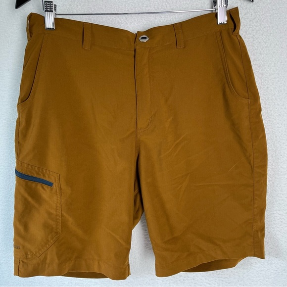 Roscoe outdoor hiking shorts ripstop lightweight nylon brown short women’s 33 - Picture 12 of 12